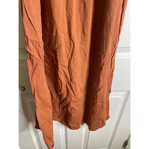 Old Navy Women’s Waist Defined Off the Shoulder Smocked Maxi Dress Sz xsm tall - Picture 4 of 5